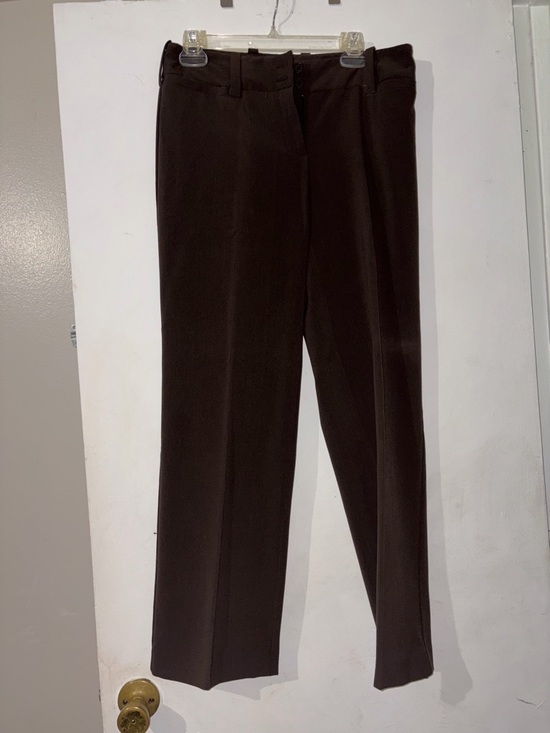 Sharagano Pants - Sharagano Brown Women's Dress Trousers